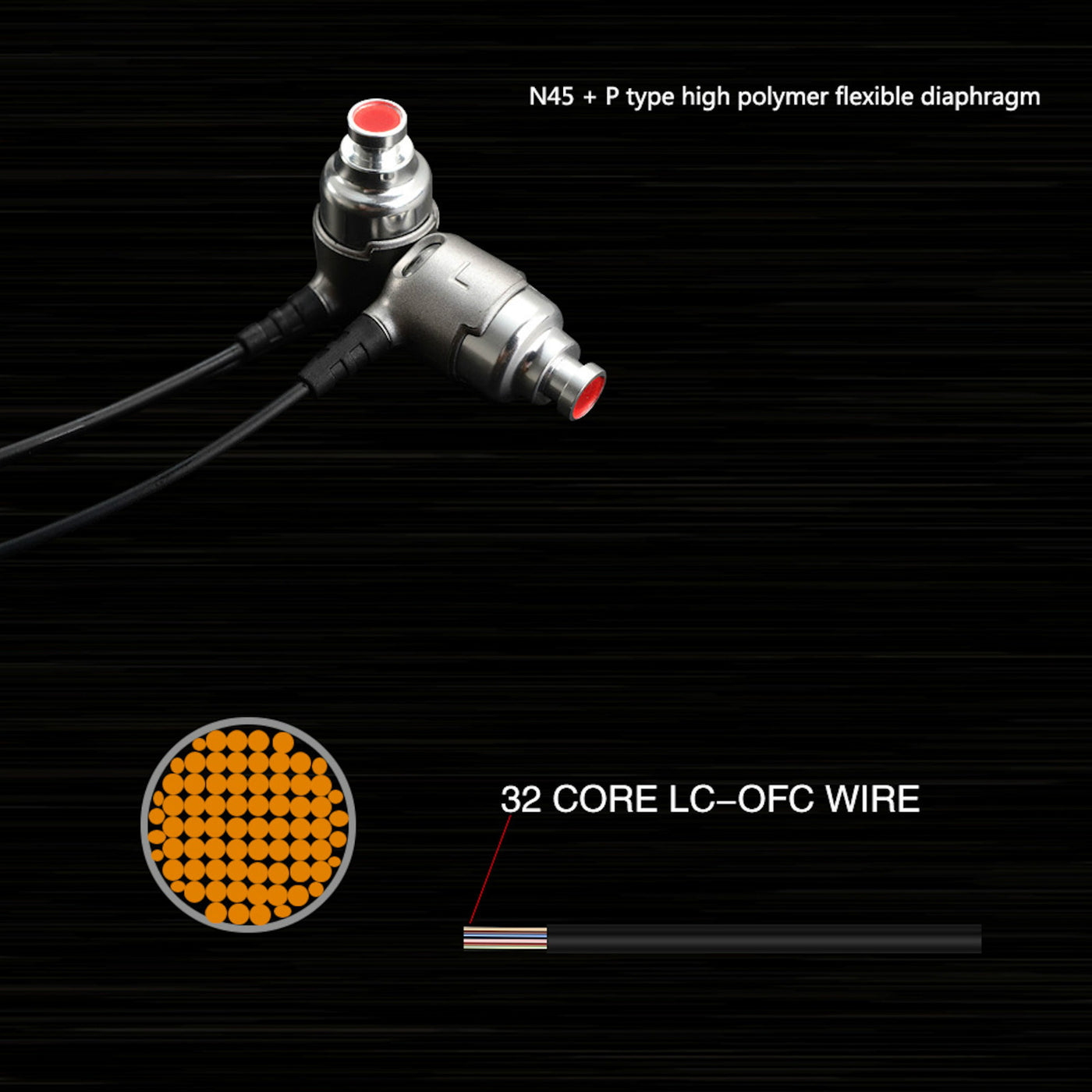 KZ DT3 Professional High-End Double Unit Headphone Kopfhörer In-Ear PU Hardcase