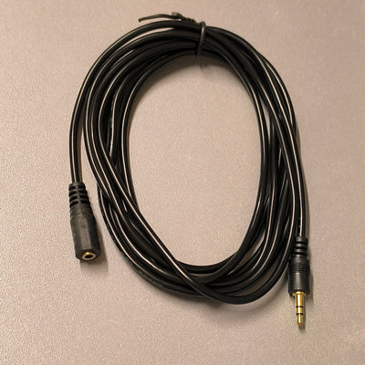 5m Audio Verlängerungskabel 🎧 OFC AUX 3,5mm Klinke Stecker/Buchse vergoldet