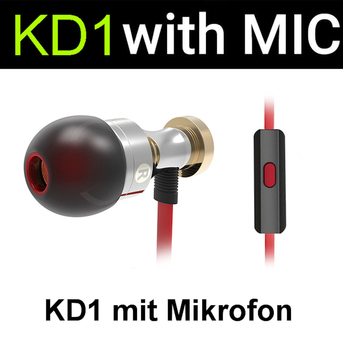QKZ KD1 Pro HiFi In-Ear-Headset