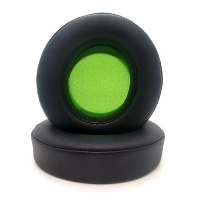Ohrpolster Ear Pads für Razer Kraken Pro 7.1 V2 Gaming Headset schwarz grün
