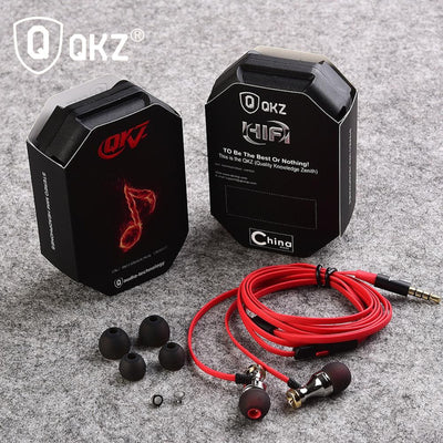 Premium Headset Kopfhörer QKZ-KD1 Pro HiFi In-Ear-Headset Ohrhörer