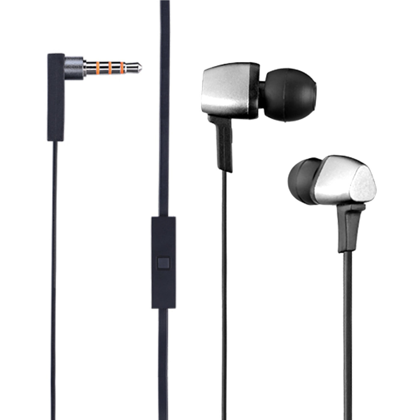 Mega Bass Pro HQ Kopfhörer In-Ear Earphone Triangle Headphone Headset Flachkabel