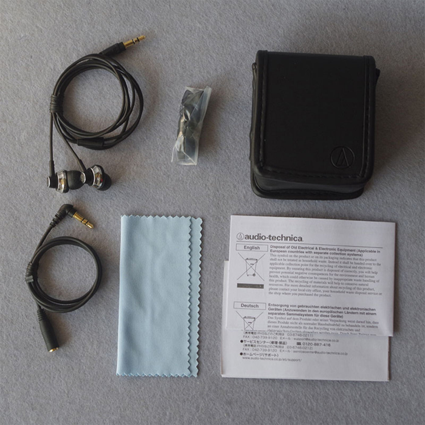 Audio Technica ATH-CKM77 Premium Kopfhörer In-Ear Headphone Earphone