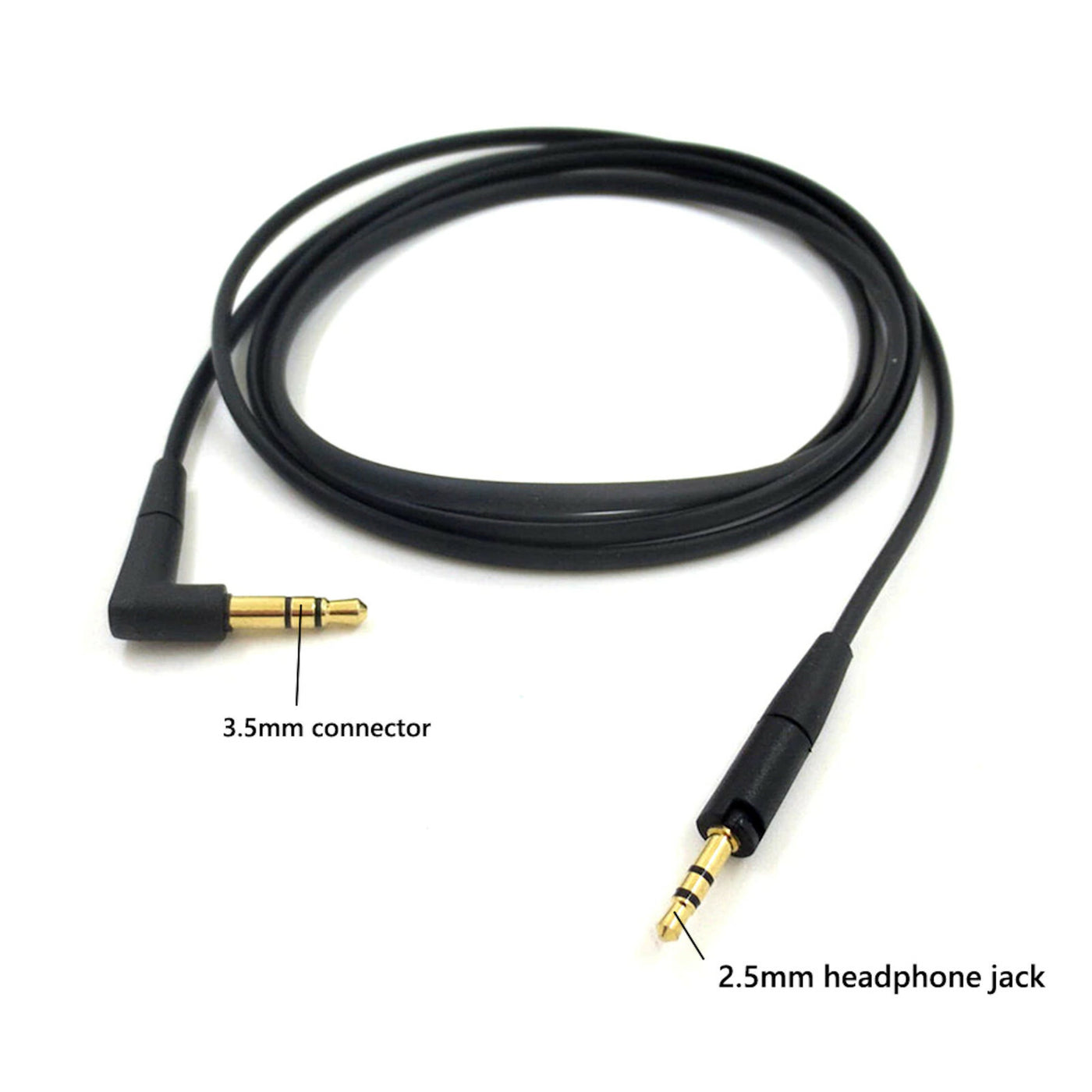 1,5m Audio Anschlusskabel Sennheiser Momentum 2.0 HD4.40 HD4.40BT HD4.50 HD4.5BT
