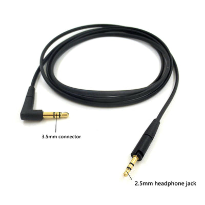 1,5m Audio Anschlusskabel Sennheiser Momentum 2.0 HD4.40 HD4.40BT HD4.50 HD4.5BT