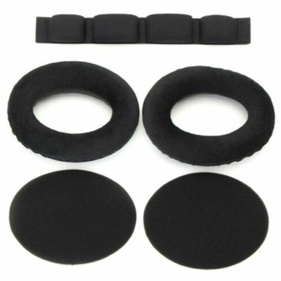 Velour Ohrpolster Kopfband Sennheiser Kopfhörer HD525, HD535, HD545 II, HD565 II