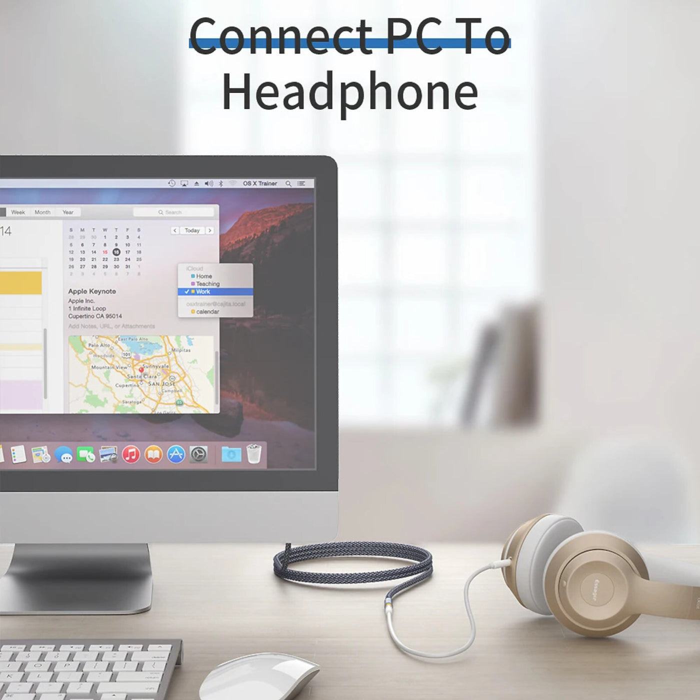 3m Essager Stereo Kopfhörer Verlängerungskabel 3,5mm Klinke Stecker   Buchse