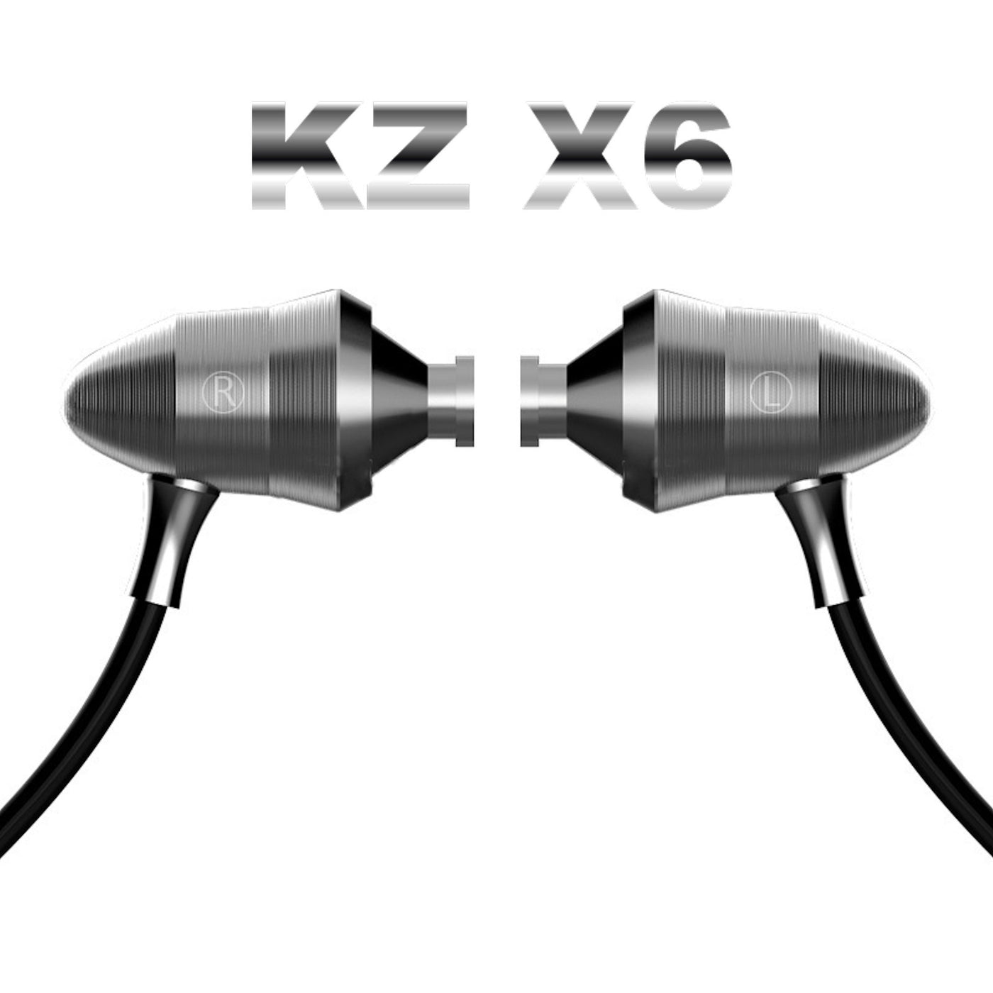 MEGABASS In-Ear Kopfhörer Earphone X6 Pro Silber Metal Version Beats