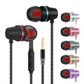 Super Bass In-Ear Kopfhörer Ohrhörer V1 Headset Earphone Headphone + PU-Tasche