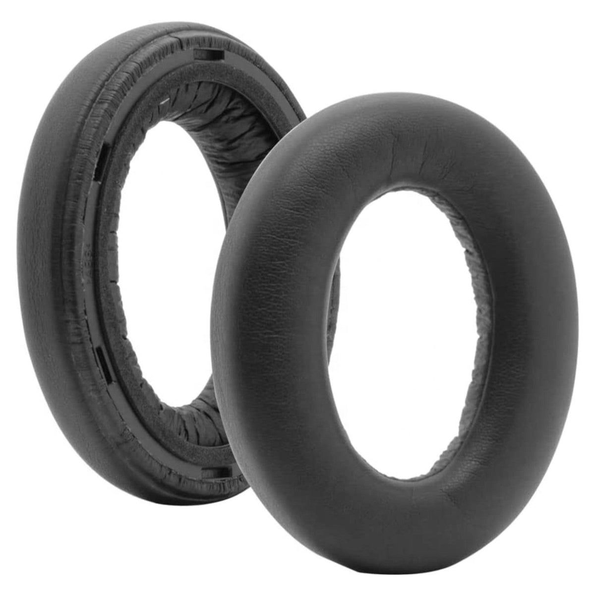 Ohrpolster für Sennheiser Momentum 4 / 5 Over Ear Kunstleder Schwarz Einrastring