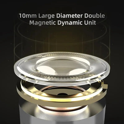 High-End In Ear Kopfhörer KZ ZSTx Pro Mic Black Messing In-Ear Premium Ohrhörer