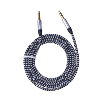 Audio Stereo Kopfhörer Anschlusskabel Nylon 1m 3,5mm Klinke Stecker > Stecker