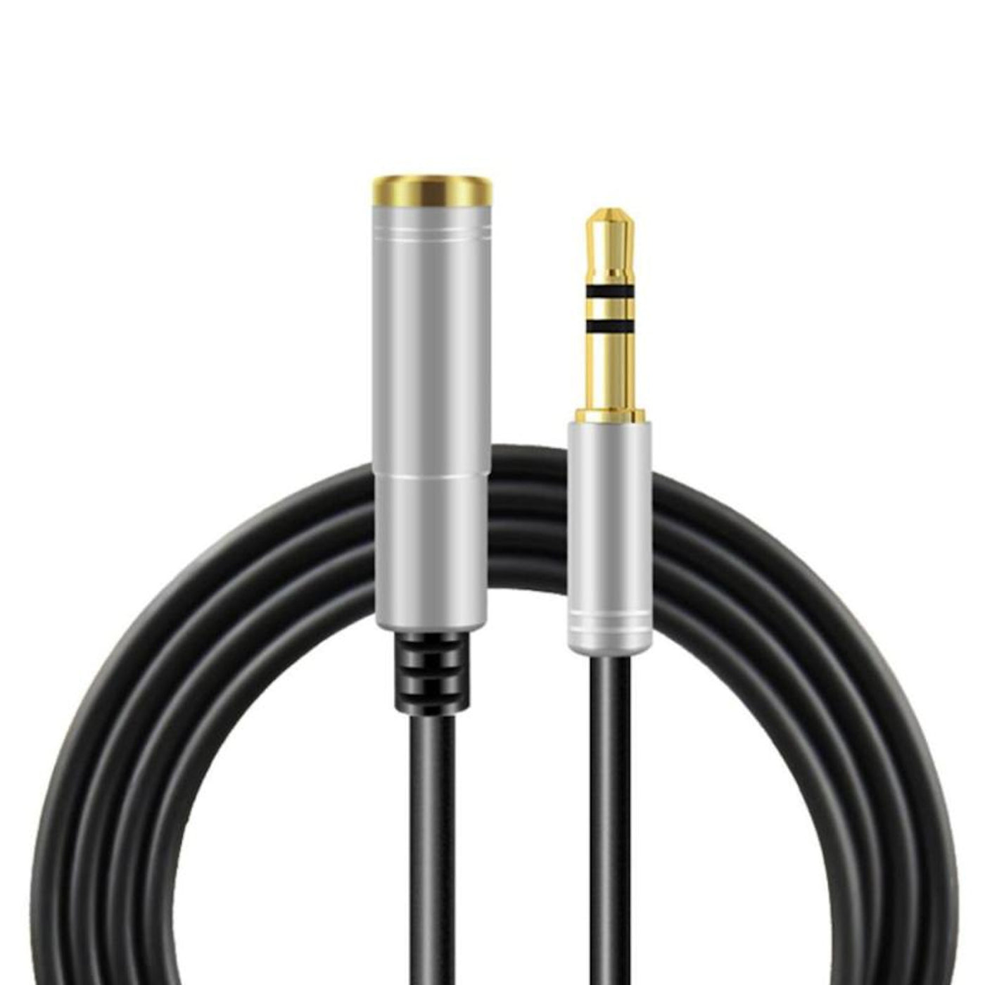 3m Audio Stereo Kopfhörer Verlängerungskabel 3,5mm Klinke Stecker > Buchse Silbe