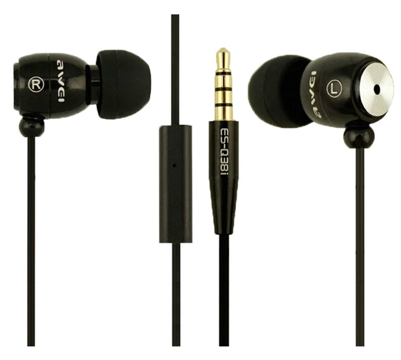 Awei Q38i High End Extrabass High Performance In-Ear Ohrhörer Earphone Headphone