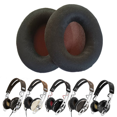 Ohrpolster für Sennheiser Kopfhörer Momentum On Ear Velour Braun