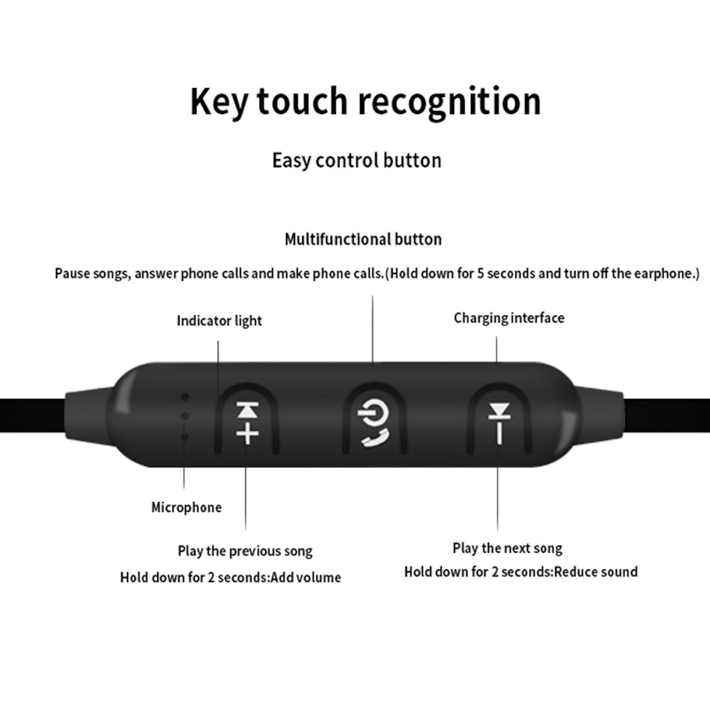 Bluetooth In Ear Kopfhörer Magnetisch Wireless Super Bass X9 Schwarz Rot Gold