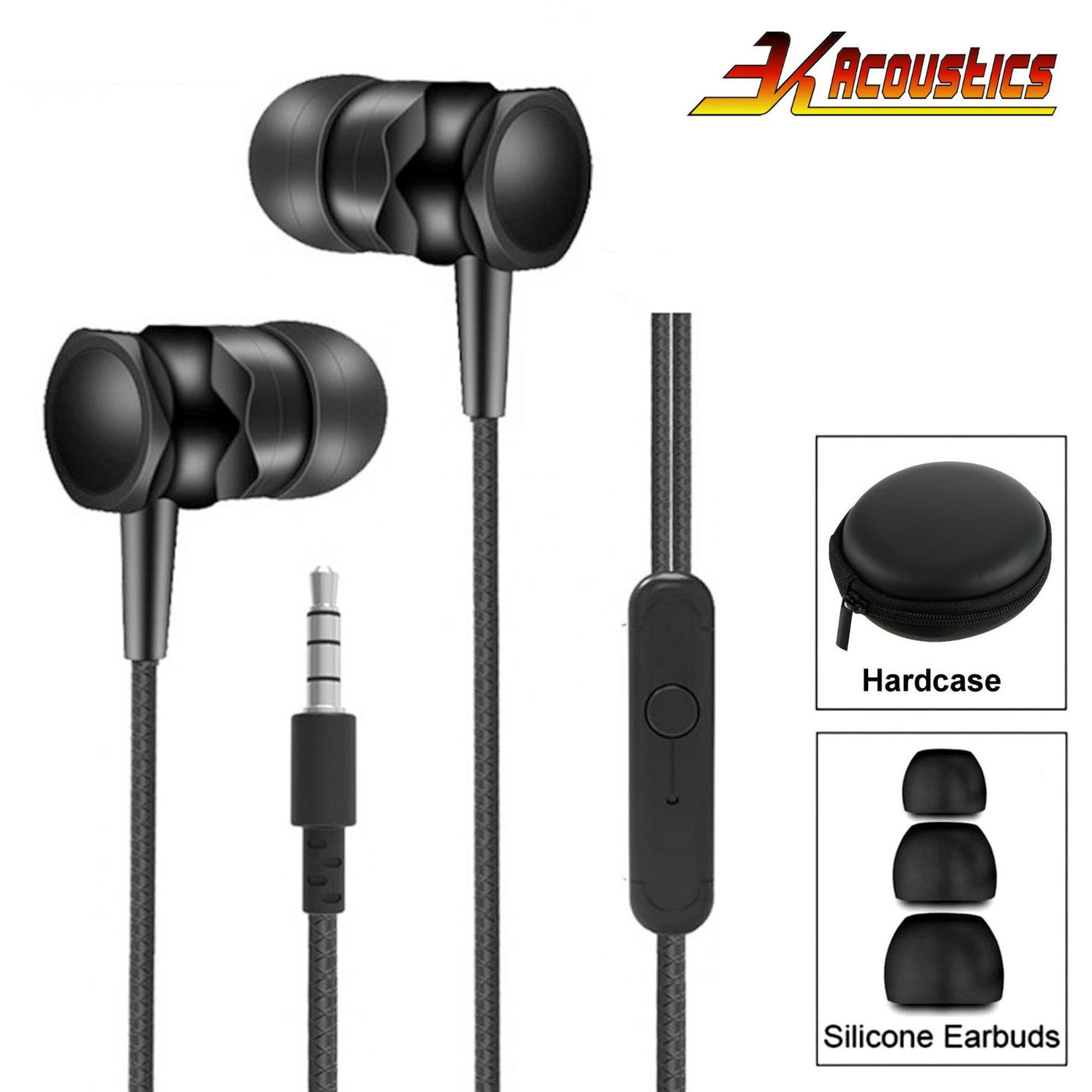 Super Bass In-Ear Kopfhörer Ohrhörer S20 Headset Earphone Headphone + Tasche