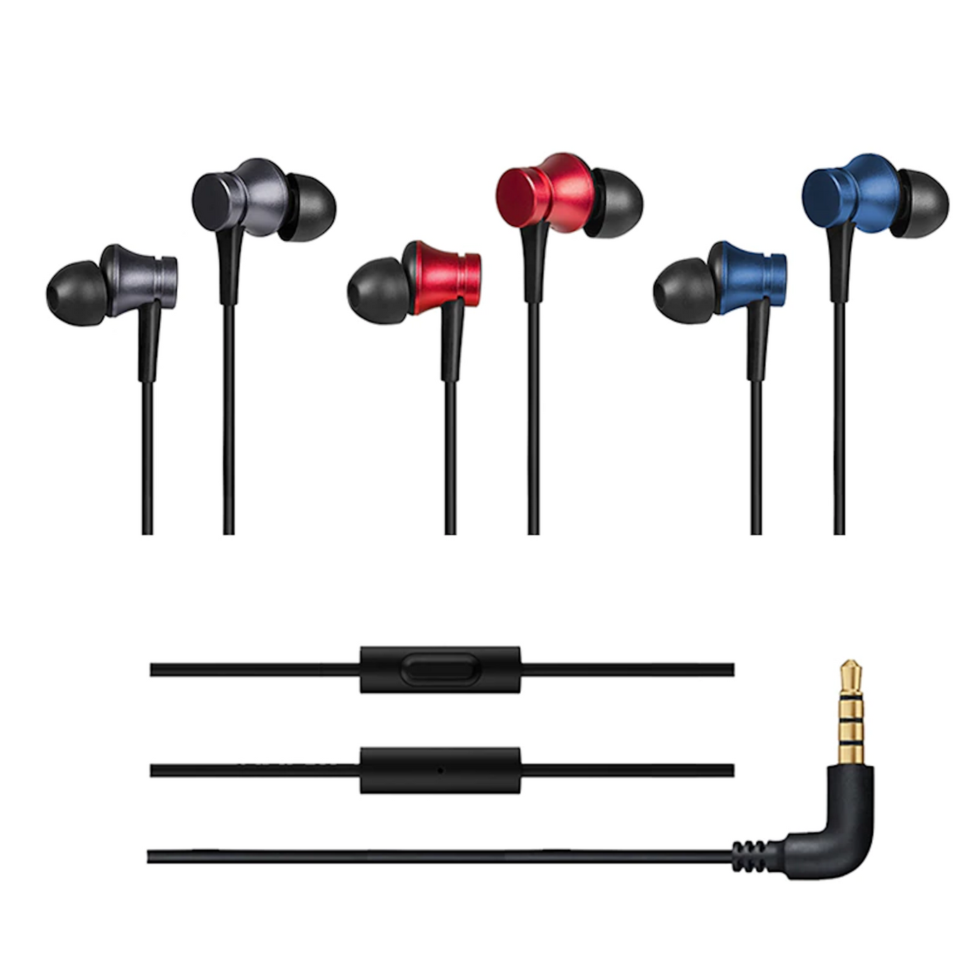 Piston Basic mit Mic In-Ear Kopfhörer Headset 3.5mm Earphone Bass für XIAOMI