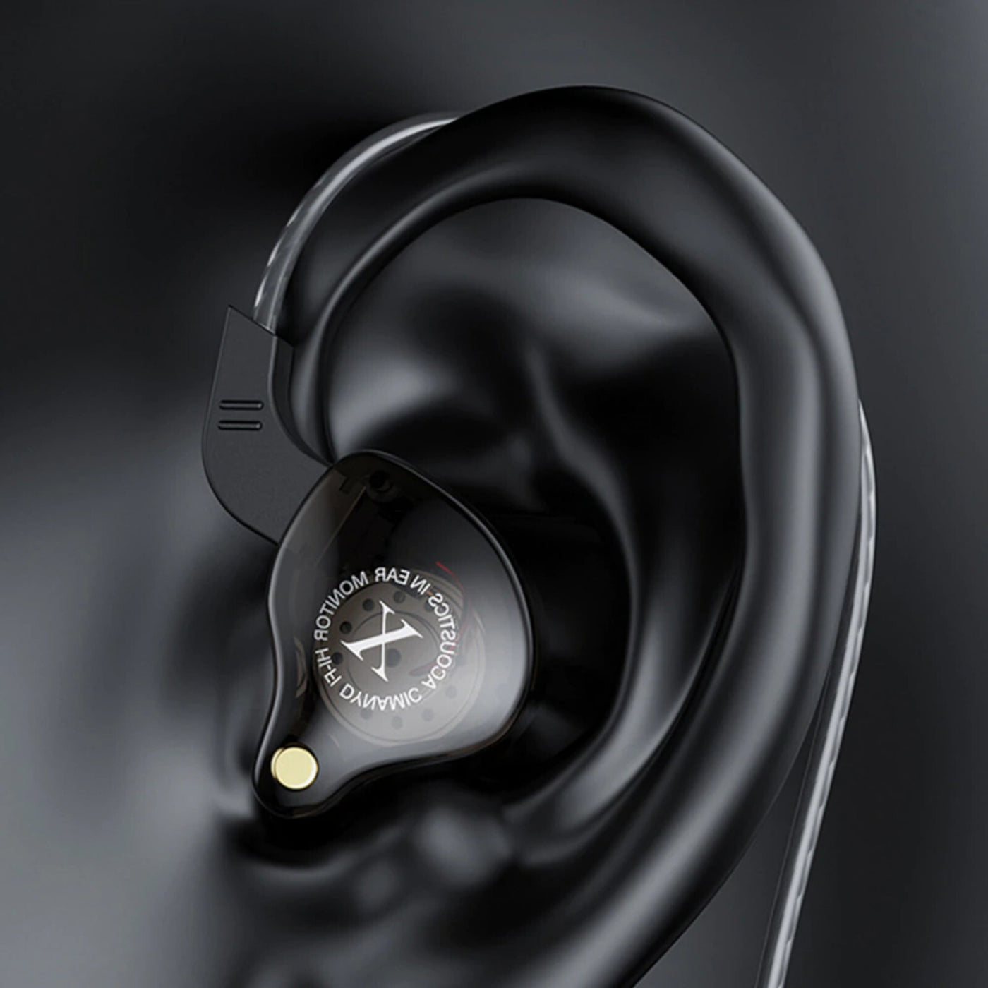 Original 3K X2 HD Professional HiFi Kopfhörer Headset Premium In-Ear Rot