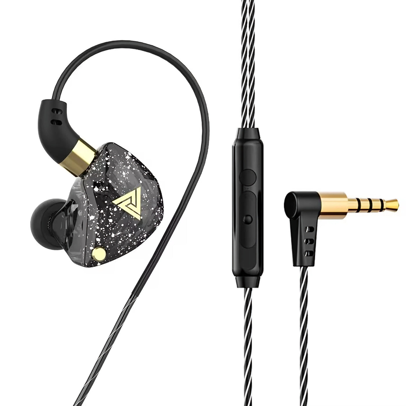Premium Headset Kopfhörer QKZ SK8 HiFi In-Ear-Headset Ohrhörer + Hardcase