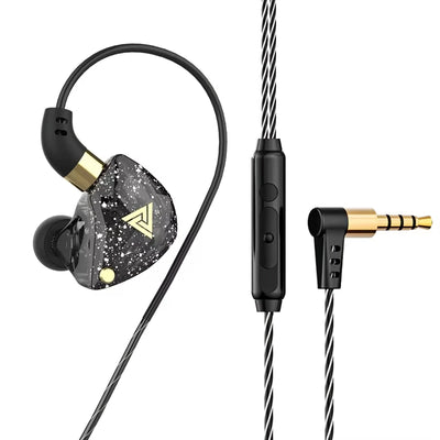 Premium Headset Kopfhörer QKZ SK8 HiFi In-Ear-Headset Ohrhörer + Hardcase
