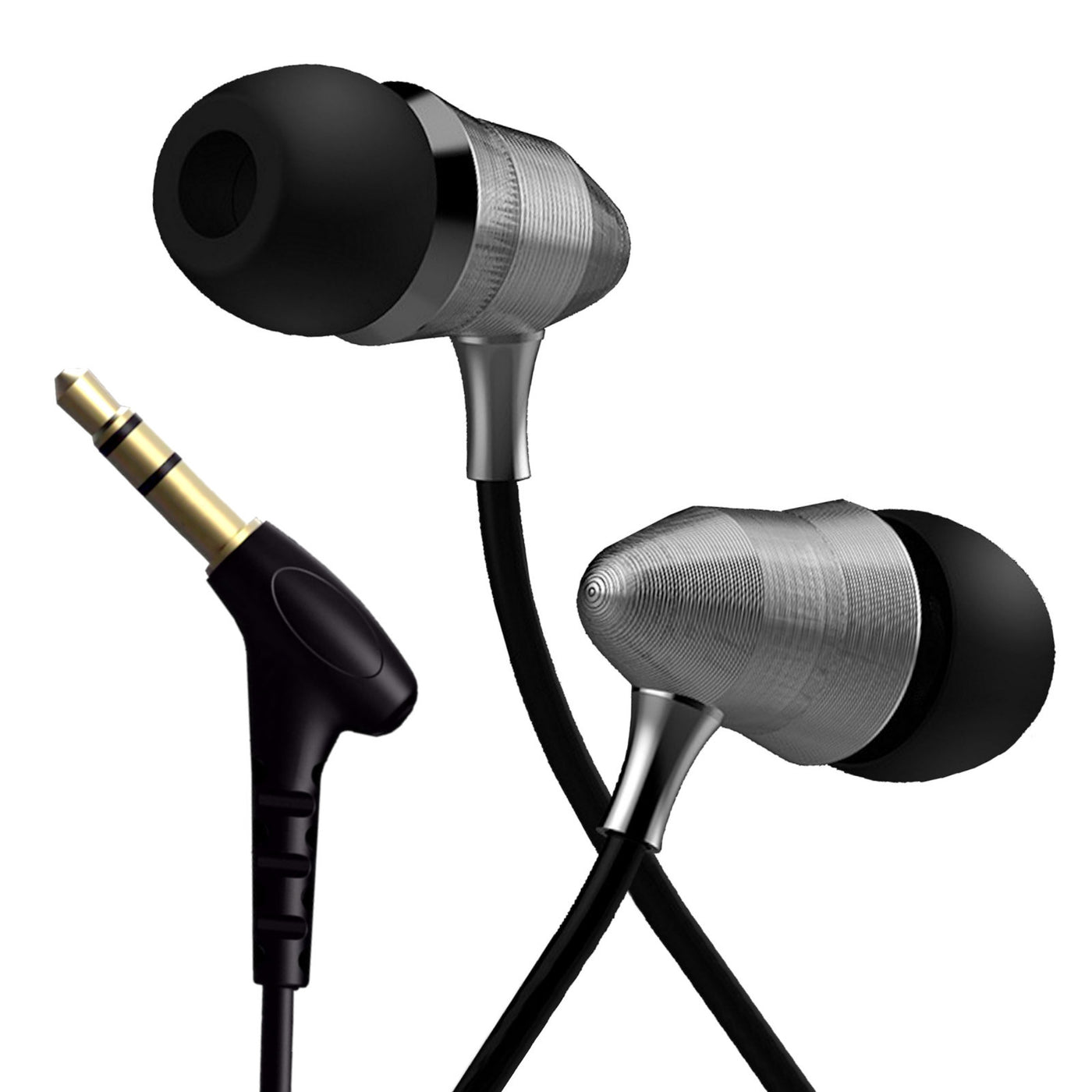 MEGABASS In-Ear Kopfhörer Earphone X6 Pro Silber Metal Version Beats