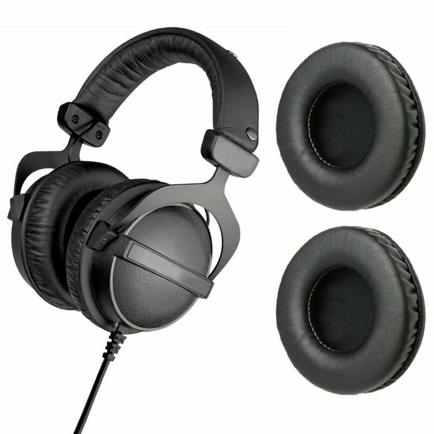 Kunstleder Ohrpolster Kopfband Beyerdynamic DT990 DT880 DT770 Kopfhörer