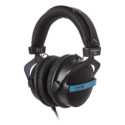 Superlux HD330 Stereo Kopfhörer Schwarz Silber mit Zubehör 6.3 mm Adapter Neu