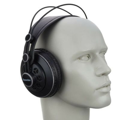 Superlux HD681 Stereo Kopfhörer Schwarz Grau mit Zubehör 6.3 mm Adapter Neu