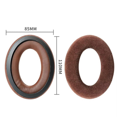 Velour Ohrpolster für Sennheiser Kopfhörer HD559 HD569 HD598 HD599 Braun
