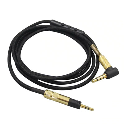 1,5 m Audio Anschlusskabel mit Mic Sennheiser Momentum 2.0 / HD4.30 4.40 4.50