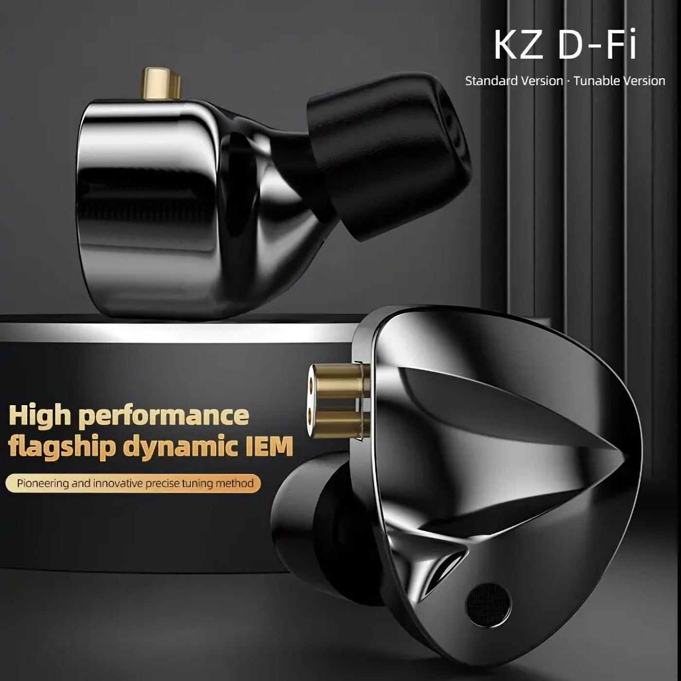 100% Original KZ D-Fi High-End Professional HiFi Kopfhörer Premium In-Ear