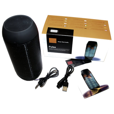 Bluetooth Sound Box SBP Lautsprecher Wireless MP3 SD USB AUX Schwarz Neu