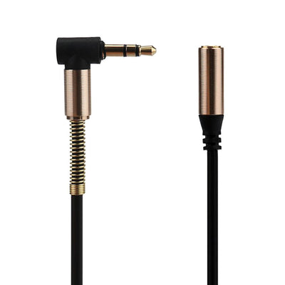Kopfhörer Verlängerungskabel 0,5 - 1,5m 3,5mm Klinke Winkelstecker > Buchse