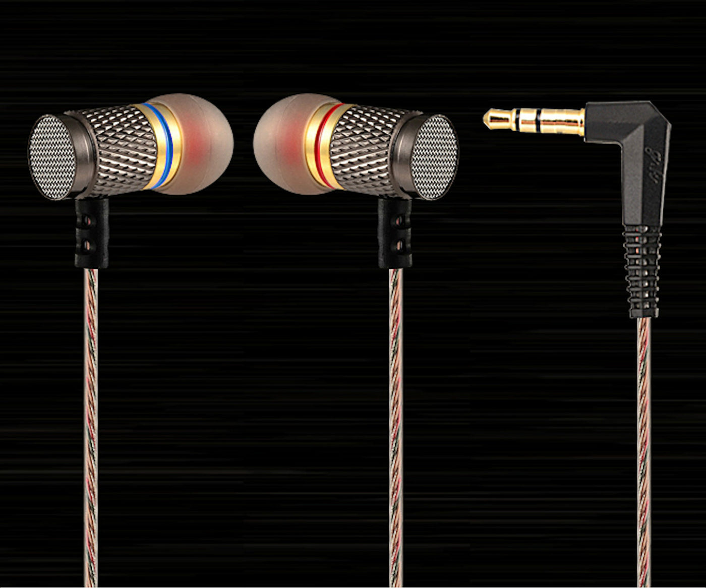 Premium Kopfhörer KZ-ED2 EDR1 Professional In-Ear in PU Hardcase Full Bass Beats