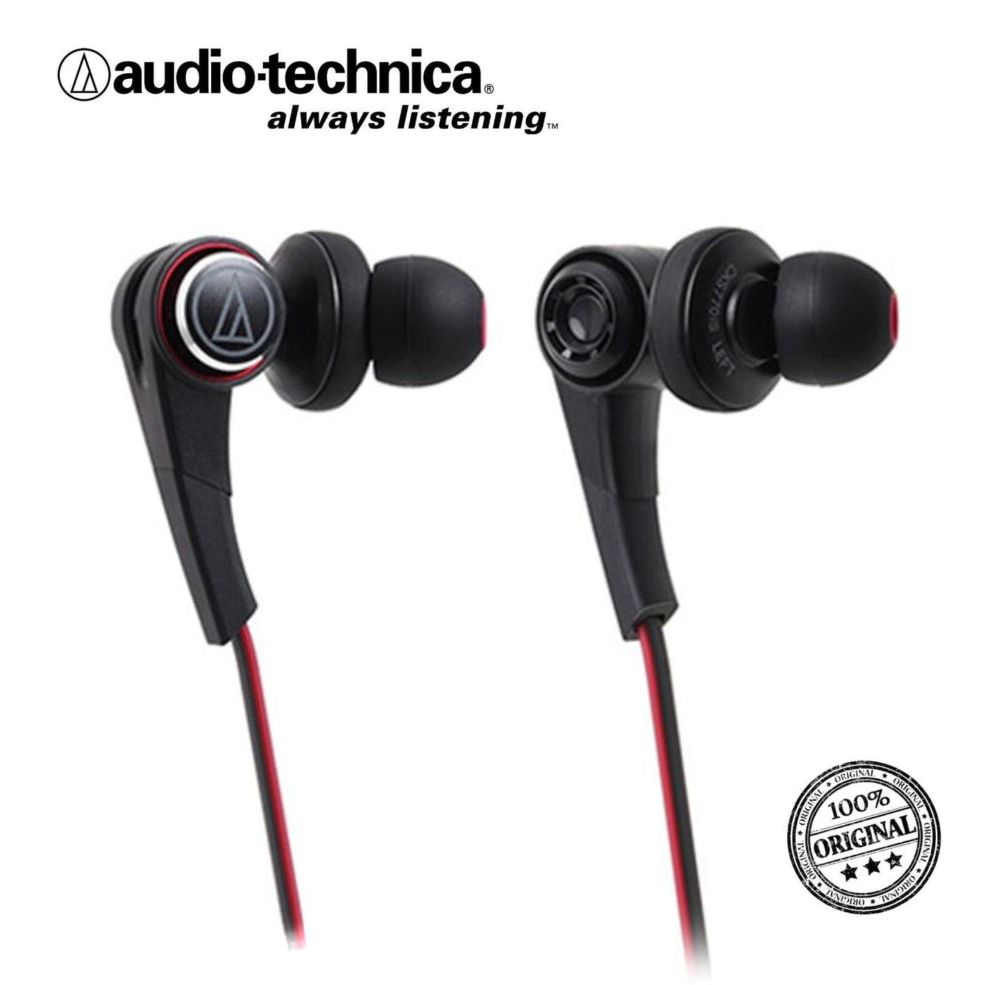 Audio Technica ATH-CKS770iS Kopfhörer In-Ear Headphone Earphone viel Zubehör