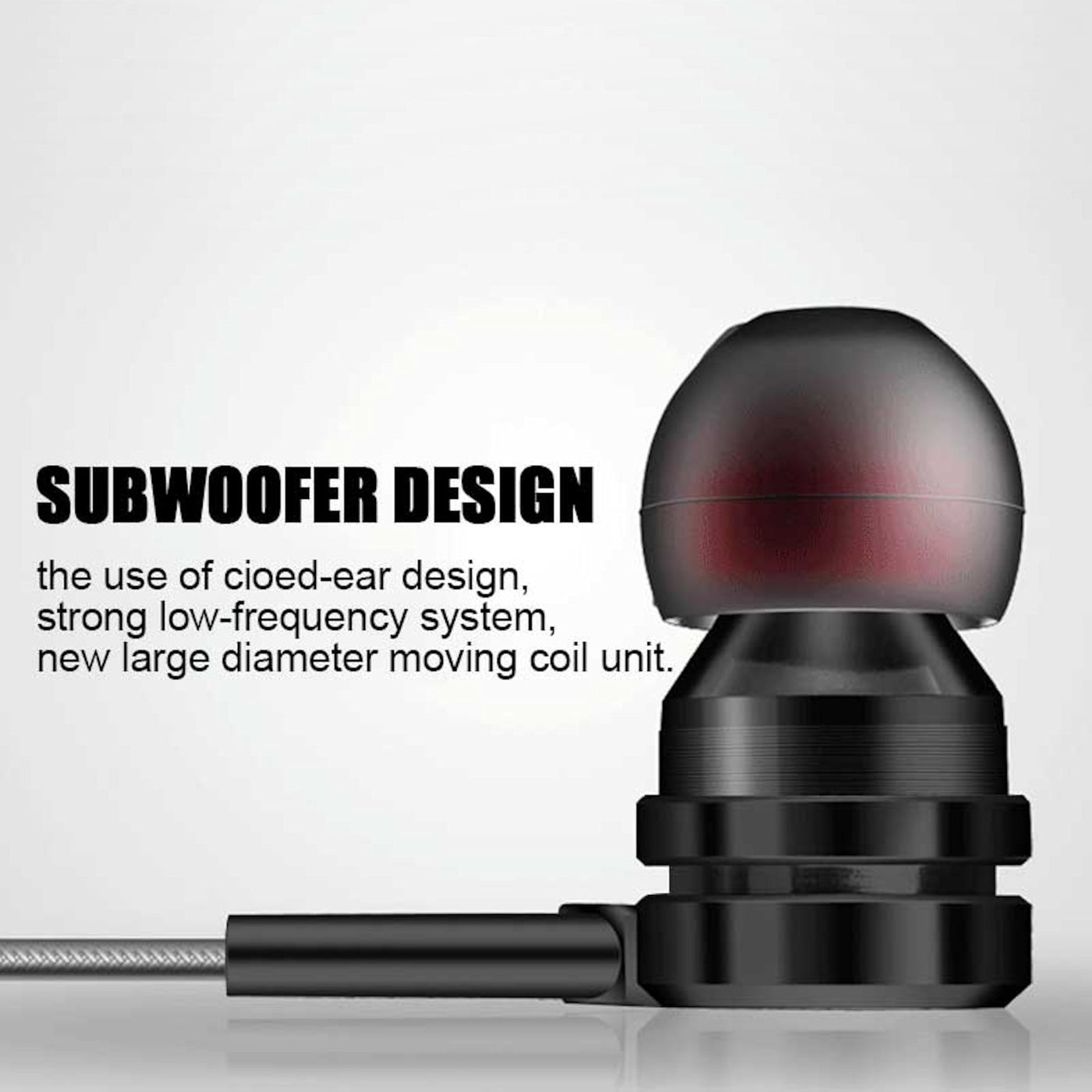 Super Bass In-Ear Headset Kopfhörer KZ DM9 Professional Gunmetal in PU Hardcase