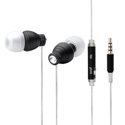 Super Bass In-Ear Kopfhörer Diamond Pro Black Headset Flachkabel Strass Glitzer