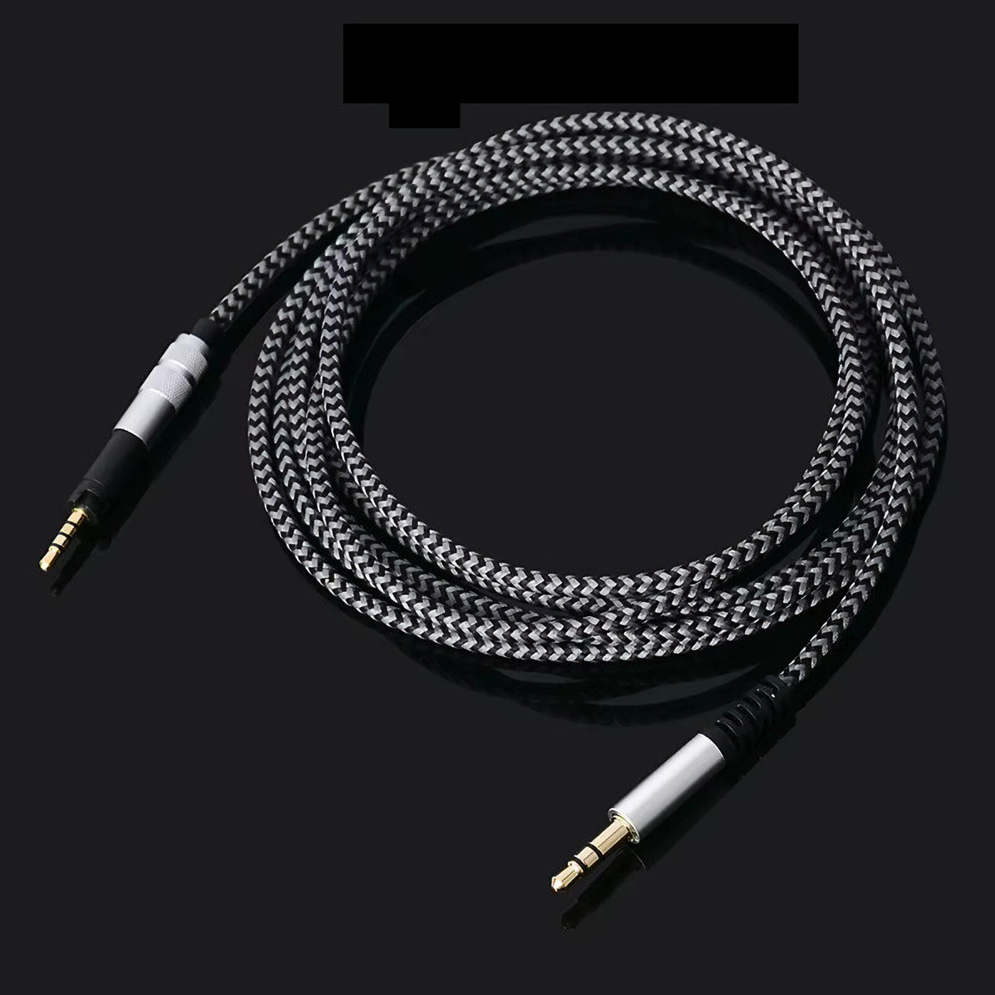 2m Audio Nylon Anschlusskabel für Sennheiser Momentum 2.0 HD 4.30 4.40 4.50..