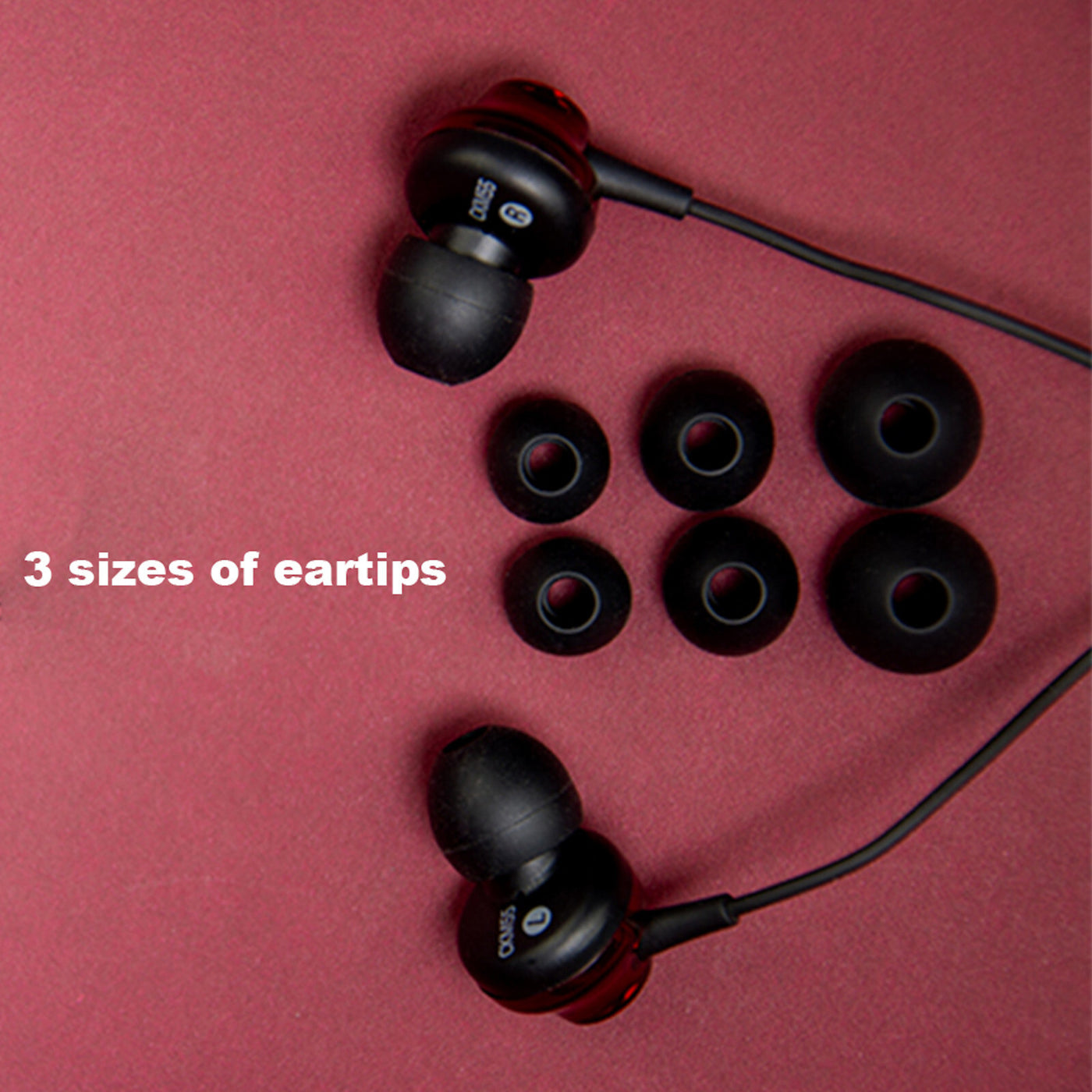 Audio Technica ATH-CKM55 Schwarz Kopfhörer In-Ear Headphone Earphone