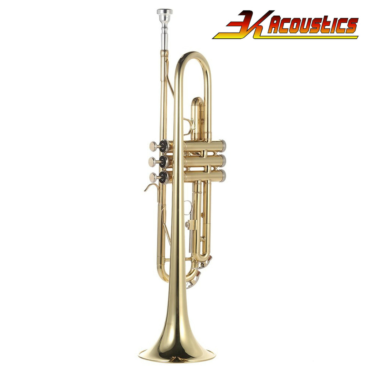 3K 180S-21G Bb-Trompete aus Messing mit Koffer