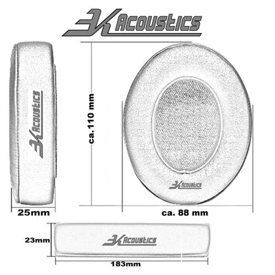 Ohrpolster Kopfband für Sennheiser Kopfhörer HD525, HD535, HD545 II, HD565 II