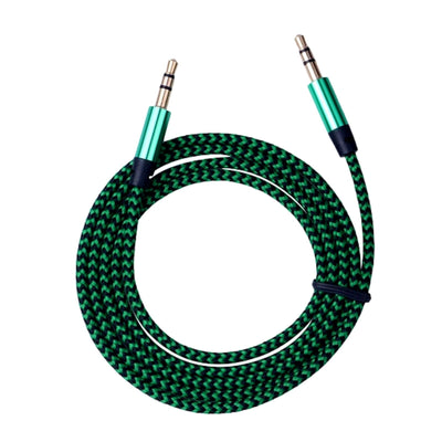 Audio Stereo Kopfhörer Anschlusskabel Nylon 1m 3,5mm Klinke Stecker > Stecker