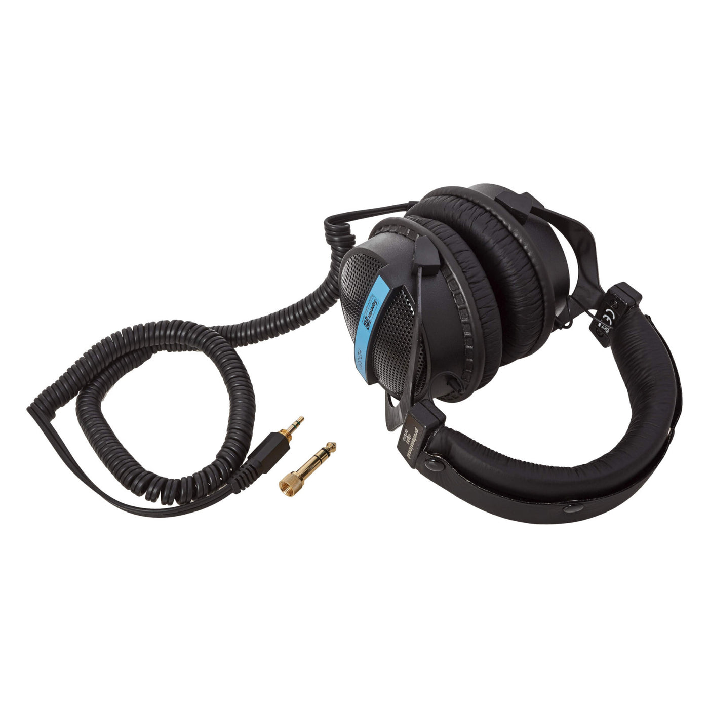 Superlux HD330 Stereo Kopfhörer Schwarz Silber mit Zubehör 6.3 mm Adapter Neu