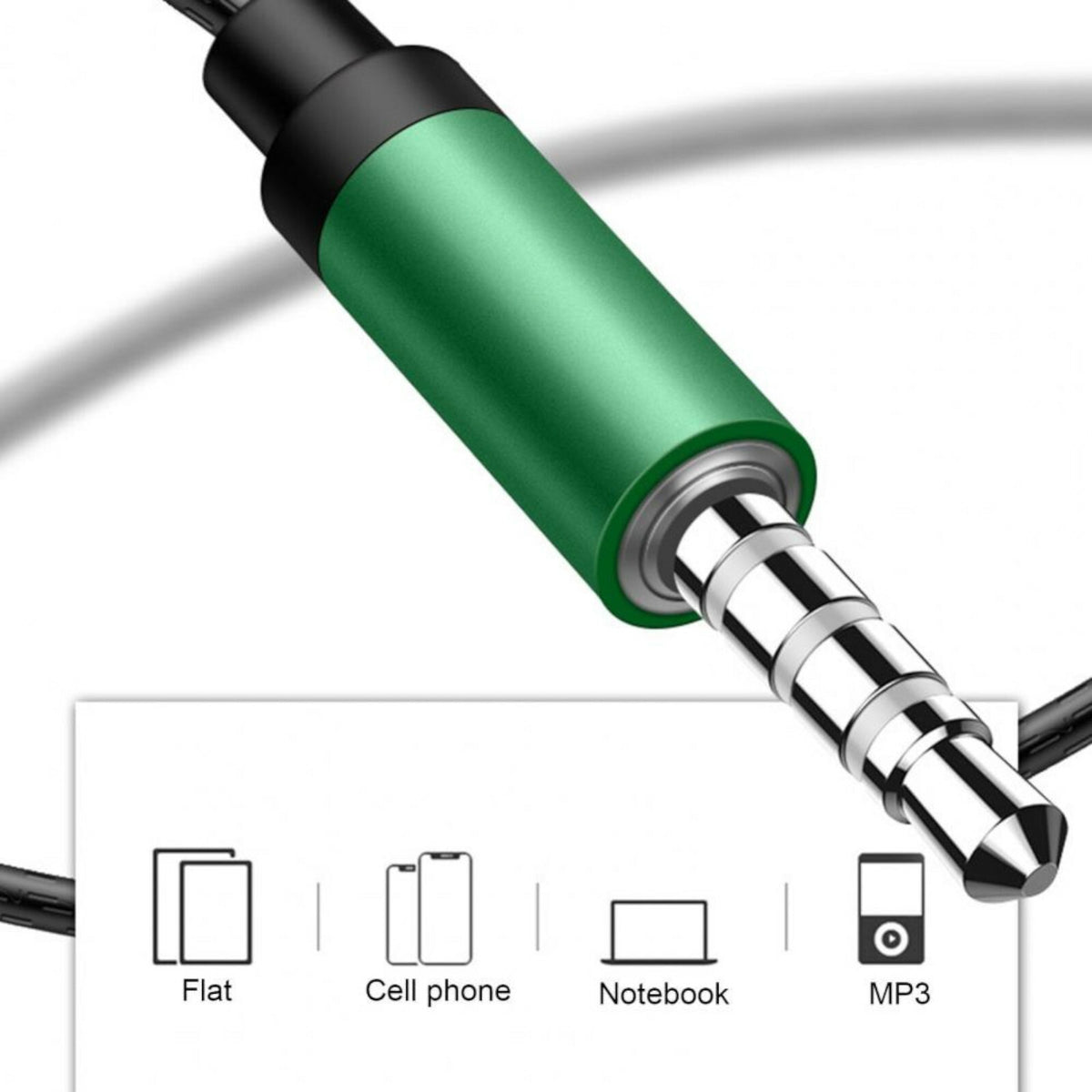 A03 kabelgebundene In-Ear-Kopfhörer mit Hardcase
