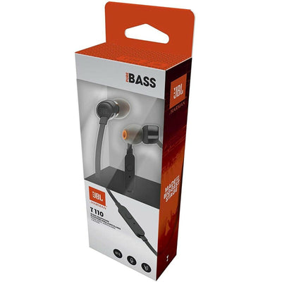 JBL T110 In-Ear Kopfhörer mit Mic Headset mit 3,5mm AUX Anschluss