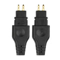 Vergoldete flache Lötstecker für Sennheiser-Kopfhörer
