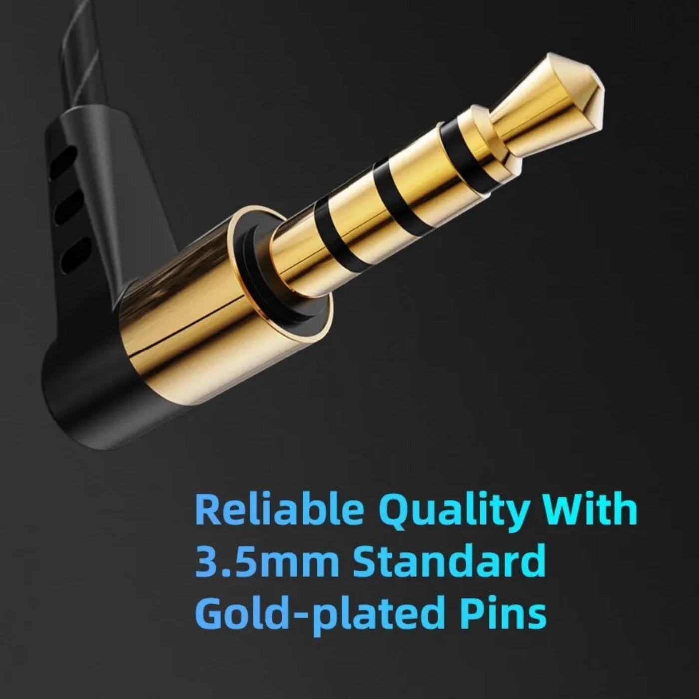 Super Bass Headset Kopfhörer QKZ Zen In-Ear Ohrhörer Full Bass Subwoofer Schwarz