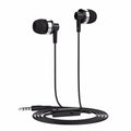 Schwarzes Langsdom JD89 In-Ear-Headset