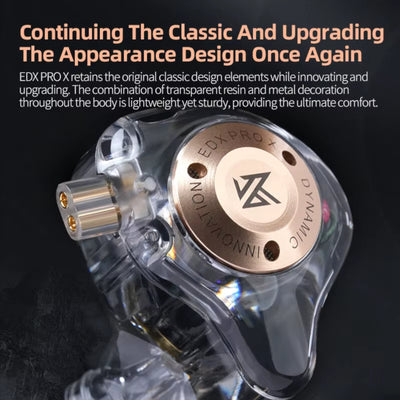 KZ EDX Pro X High-End Professional HiFi In-Ear Kopfhörer Headset